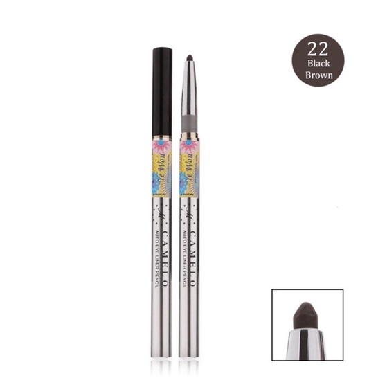 CHÌ KẺ MÍ vặn một đầu Camelo Auto Eye Liner Pencil Hàn Quốc,sắc nét,ko bị lem,mã DB00044