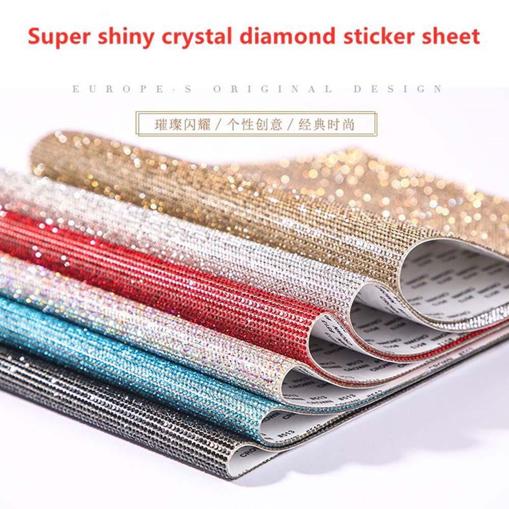 Sticker Dán Trang Trí Xe Hơi Họa Tiết Lấp Lánh DIY