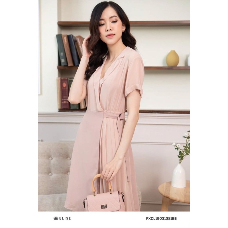 Đầm đỏ Elise Sz M