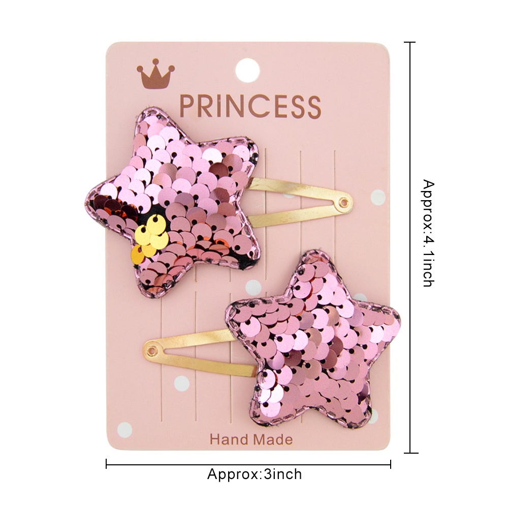 Set 2 kẹp tóc Kidsbows hình hoạt hình xinh xắn cho bé gái
