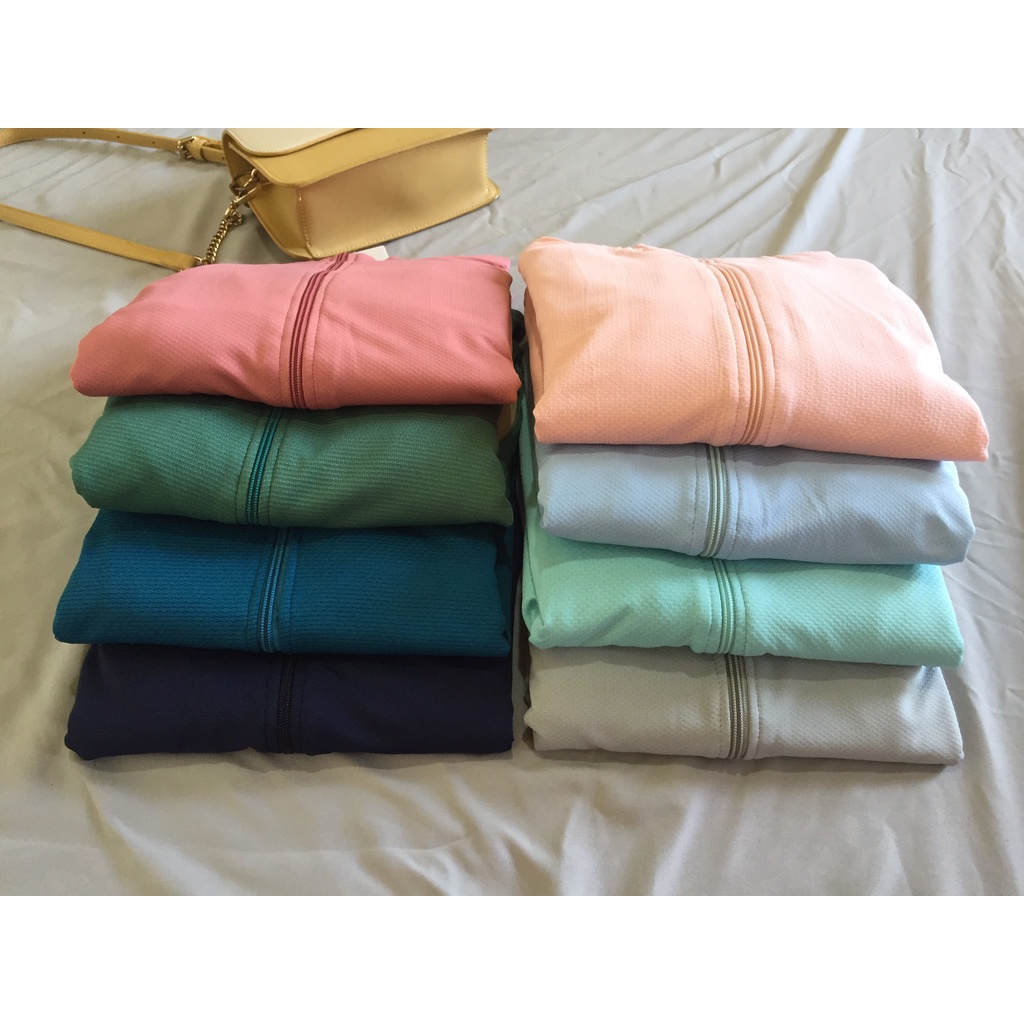 Áo chống nắng nữ 2 lớp, áo khoác chống nắng có khóa túi, 2 túi bên trong Chống Tia UV, Vải Nhật 8 màu STOREPHUONGLOAN