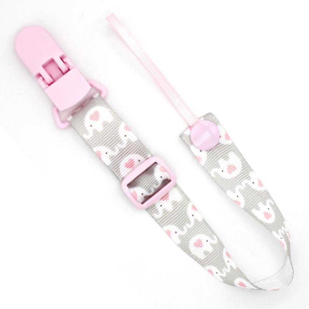 Dây treo ti giả, gặm nướu bằng vải có thể điều chỉnh độ dài cho bé (26-36cm)