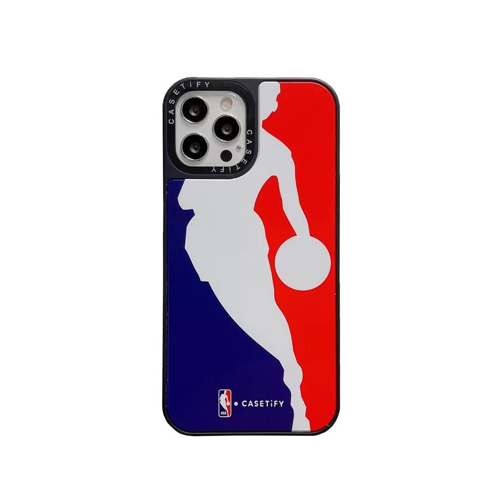 Ốp Điện Thoại Tráng Gương In Hình Nba Cho Iphone 12 Mini 11 11 Pro Max Xr Xs Max X 8 Plus 7 6s Plus
