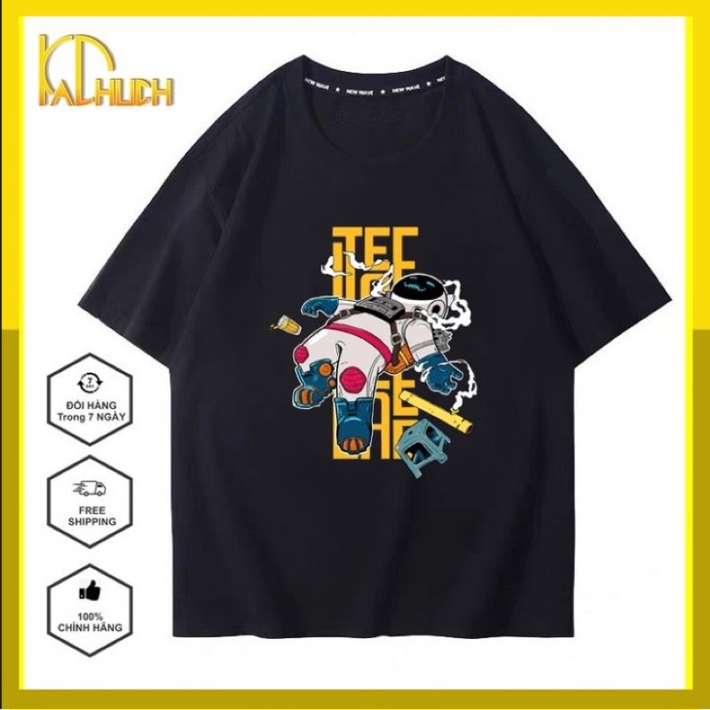 ÁO THUN NAM NỮ UNISEX TAY LỠ FORM RỘNG IN VŨ TRỤ 2