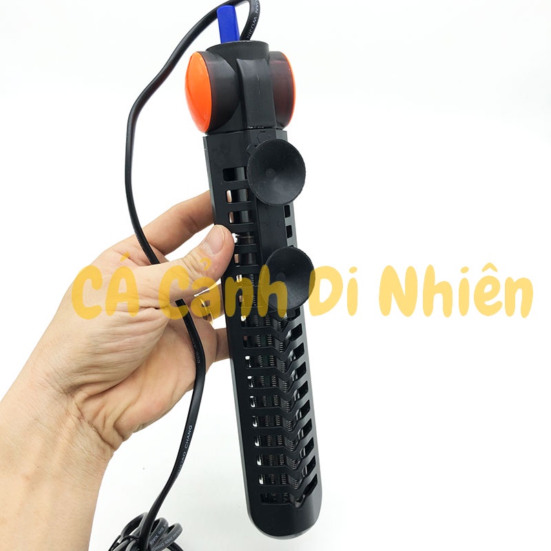 Cây sưởi ấm hồ bể cá SOBO HQ-300 HQ-500 300W 500W có lưới nhựa bảo vệ cho hồ cá 200 - 400 Lít