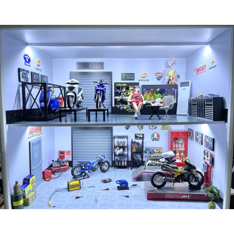 Mô hình máy cắt tay 1/12