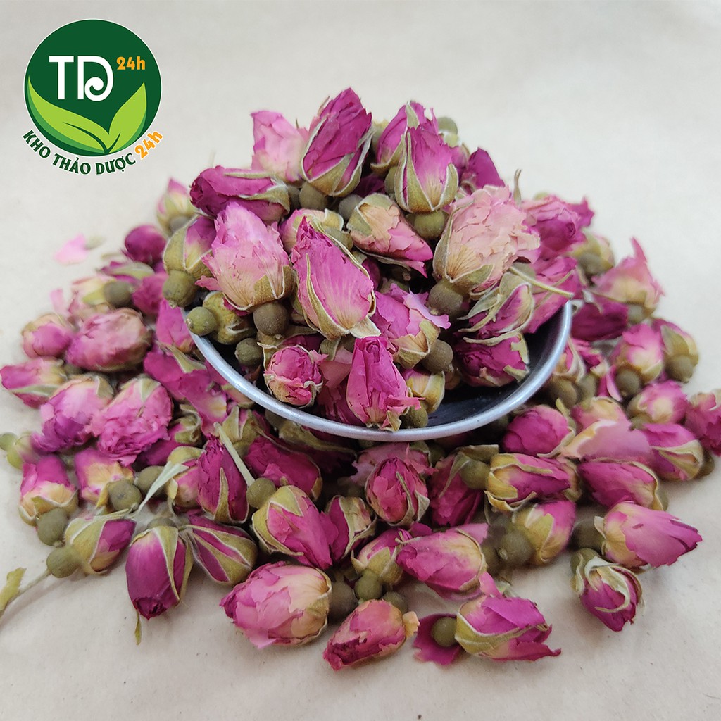 Trà hoa hồng, nguyên bông cực đẹp, hương thơm dịu, an thần ngủ ngon, thanh nhiệt giải độc, 100% thiên nhiên
