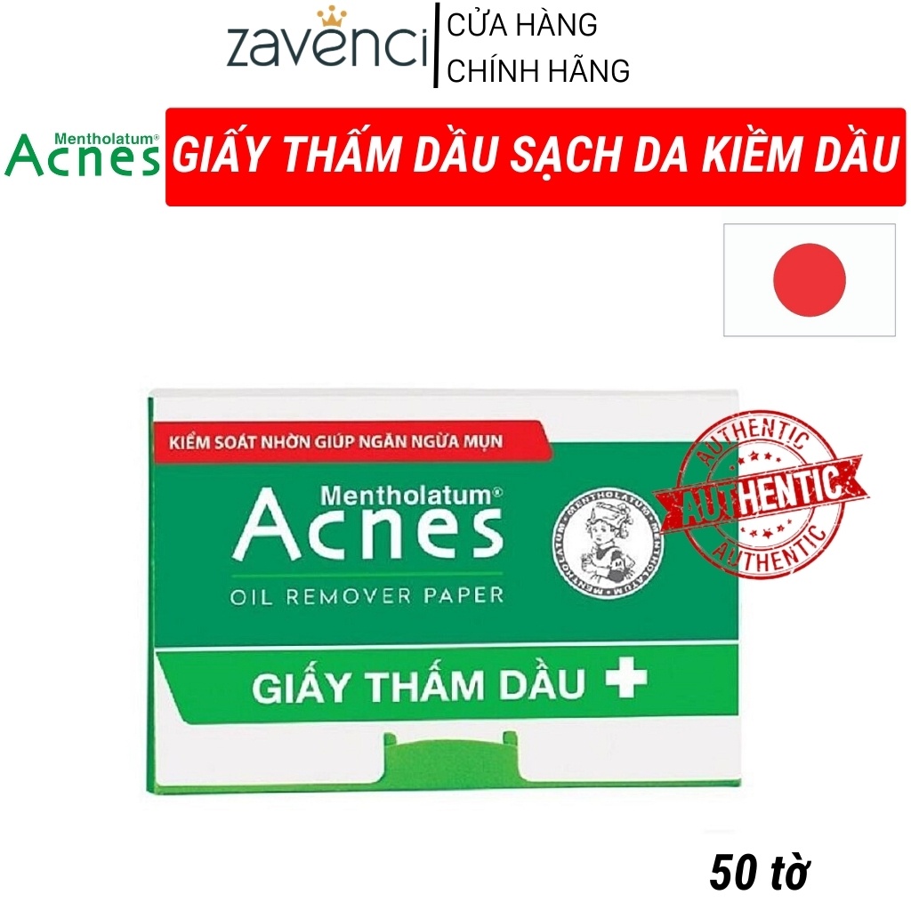 Giấy Thấm Dầu TD201 Acnes (50 tờ)