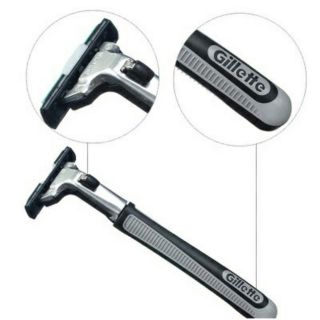 Cạo râu  Gillette vector plus (combo 1 cán + 4 lưỡi kép)