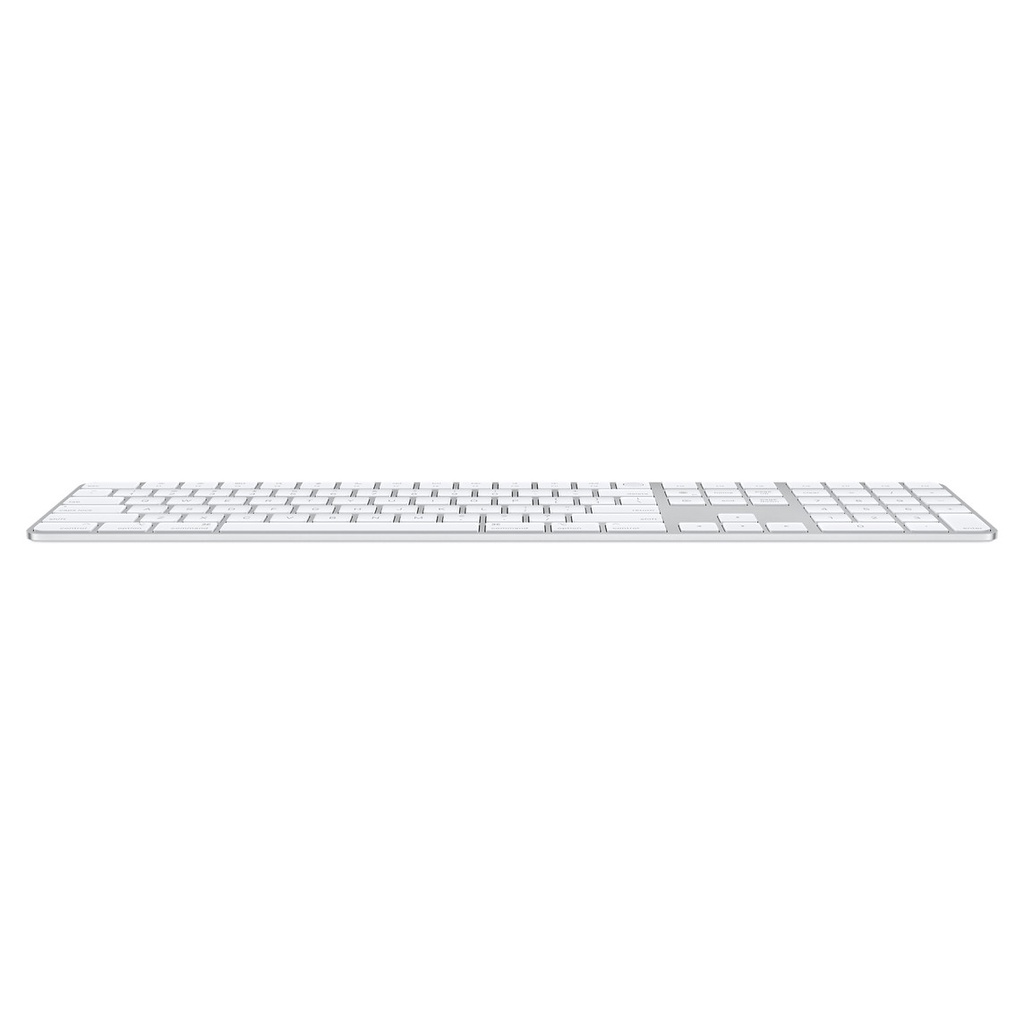 Apple Magic Keyboard with Touch ID and Numeric Keypad for Mac models with Apple silicon - US English - White Keys