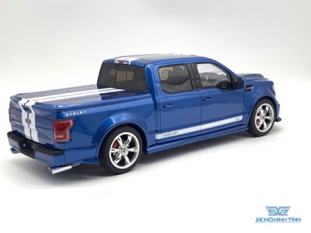 Xe Mô Hình Ford Shelby F150 Super Snake 1:18 GT Spirit ( Xanh Dương )