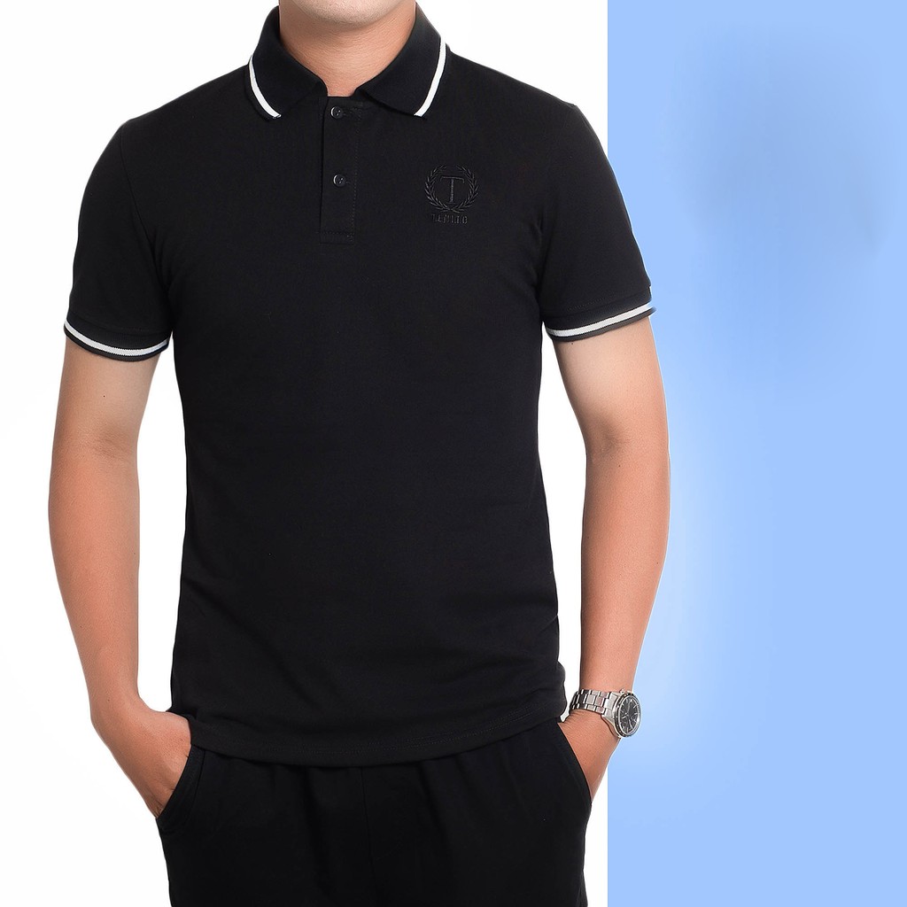 Áo polo nam,áo thun nam có cổ tay lỡ công sở(Hàng Xuất) | BigBuy360 - bigbuy360.vn