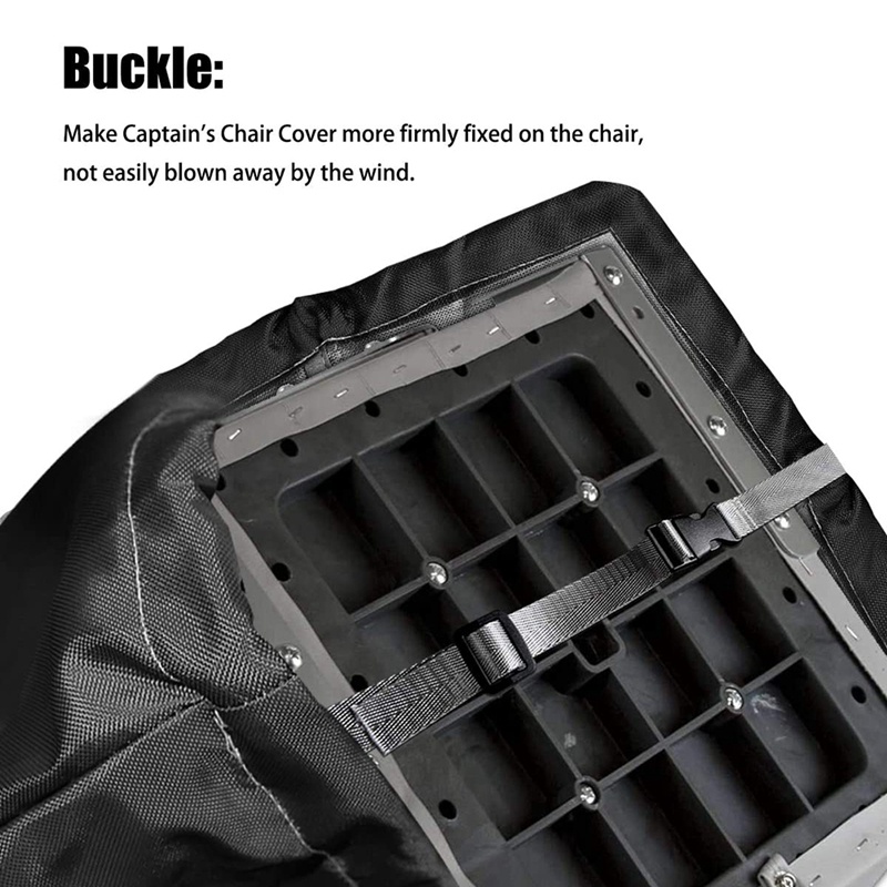 Bọc ghế gấp thuyền Không thấm nước hạng nặng có thể kéo được Bảo vệ cho bọc ghế thuyền của bạn , màu xám
