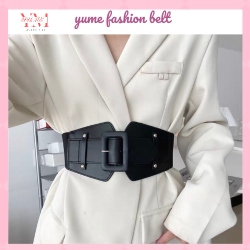 Đai Váy đai áo belt Bản To Sang Chảnh bản da cao cấp
