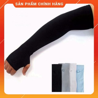 Găng Tay Chống Nắng Xỏ Ngón Let' SLim Thun Lạnh Thoáng Mát | (HO2)