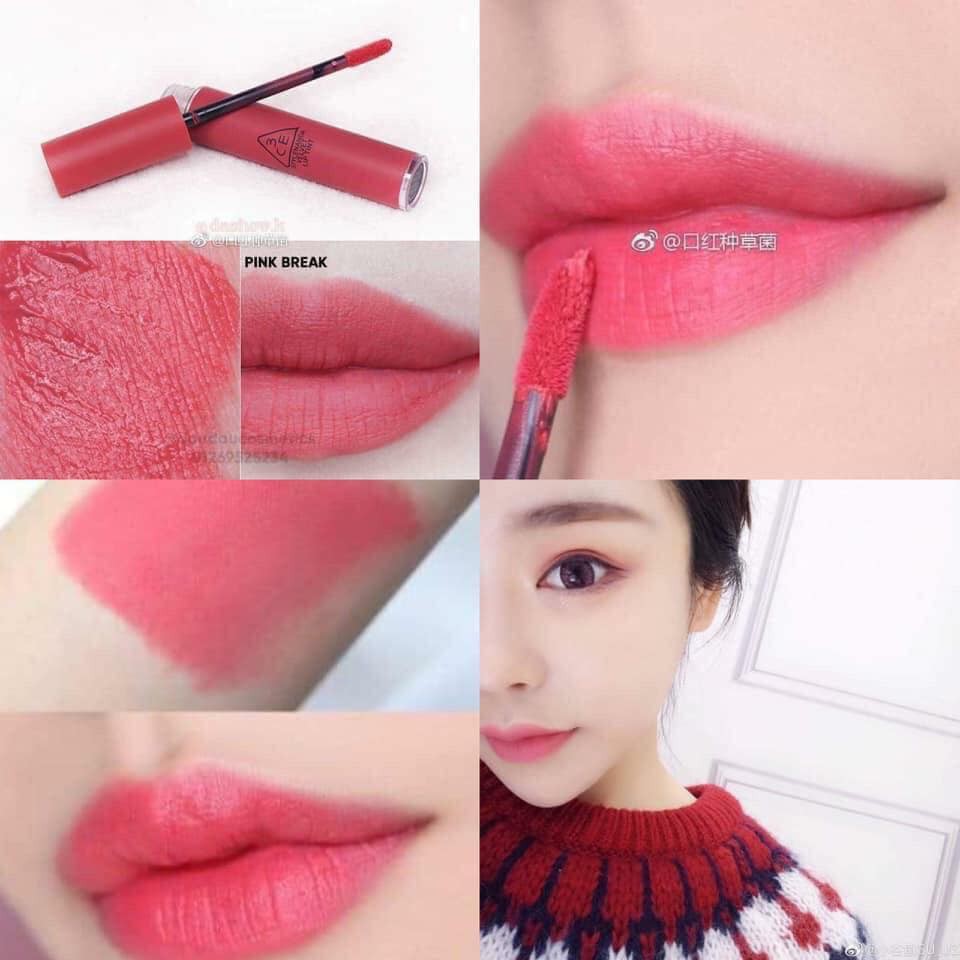 [ ghi chú đặt màu ] Son Kem Lì 3CE Velvet Lip Tint