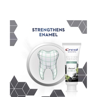 Kem đánh răng Crest 3d White than hoạt tính