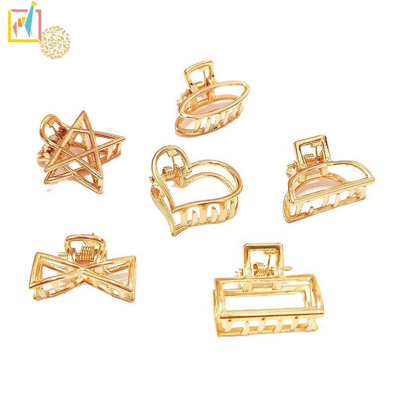 Kẹp Tóc Nhỏ Bằng Kim Loại Thiết Kế Đơn Giản Cho Nữ ZOE