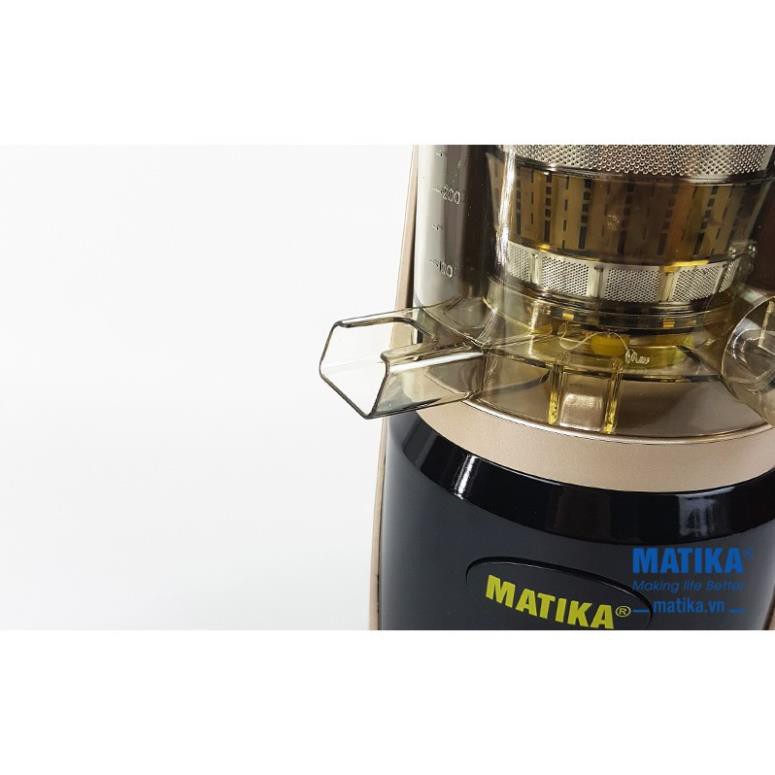Máy ép chậm Matika MTK-3239, máy ép trái cây công nghệ thông minh, nước ép giữ nguyên tinh chất, hương vị