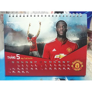 Lịch để bàn  Manchester United 2018