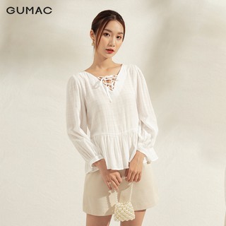 Áo nữ kiểu bèo lai AA1106 GUMAC