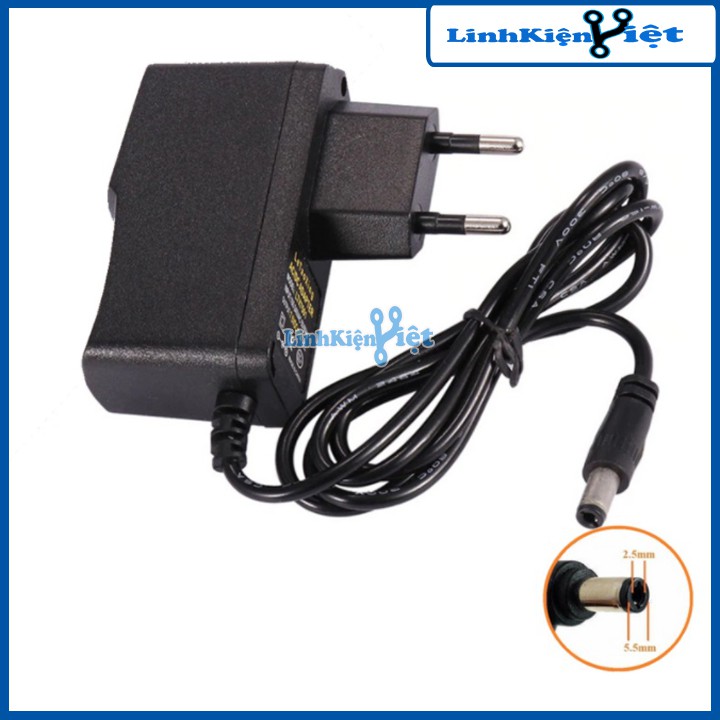 Nguồn Adapter 12V-1A Jack DC 5.5*2.1mm