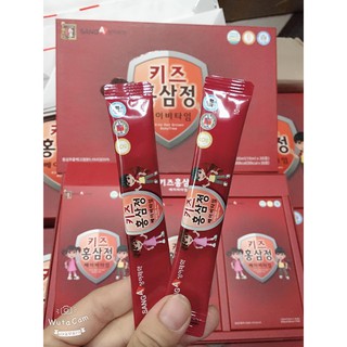 HỒNG SÂM BABY HÀN QUỐC HỘP 30 GÓI DÀNH CHO BÉ TỪ 1 TUỔI