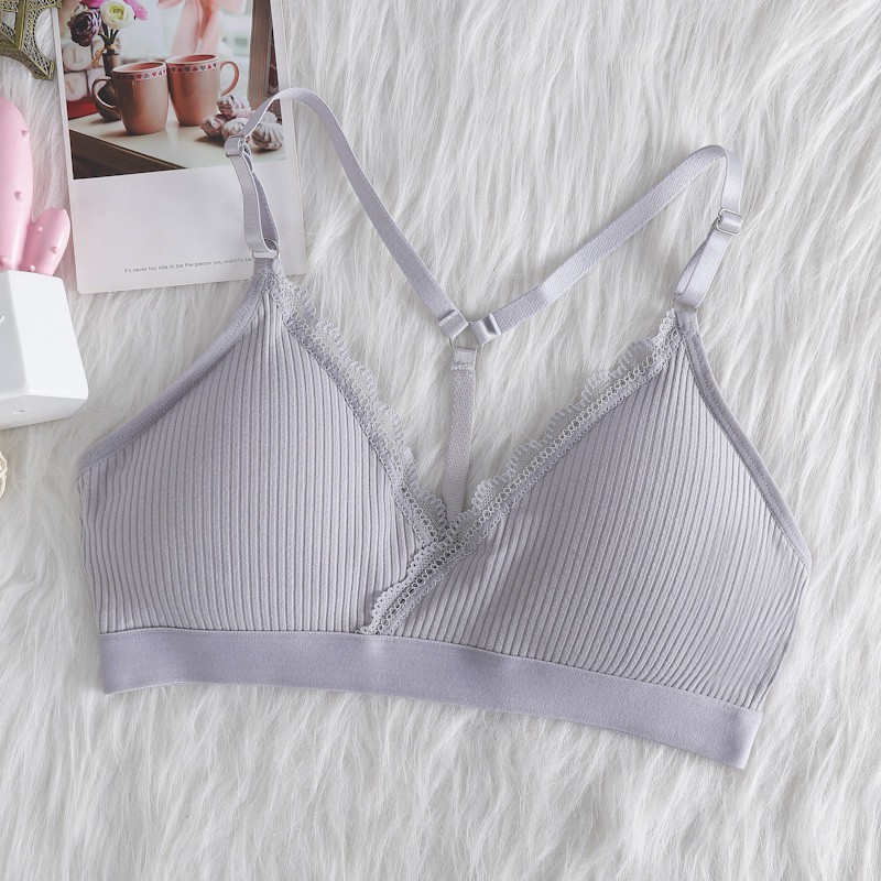 Áo Ngực Thể Thao Cotton Không Gọng