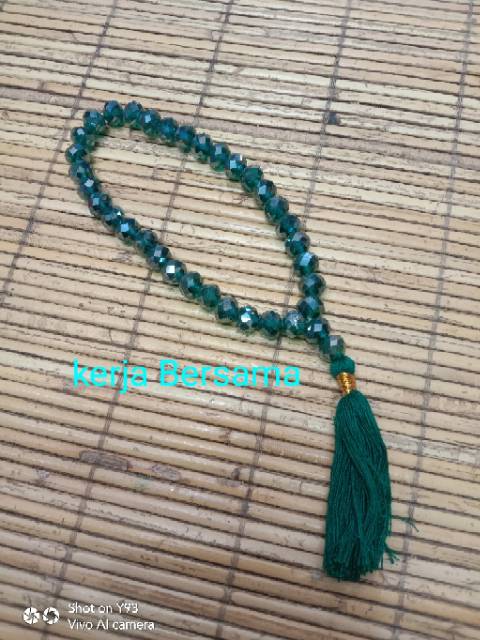 Bán Sỉ! Đá Pha Lê Tasbih Contents 33 Hạt Mã 2 8mm