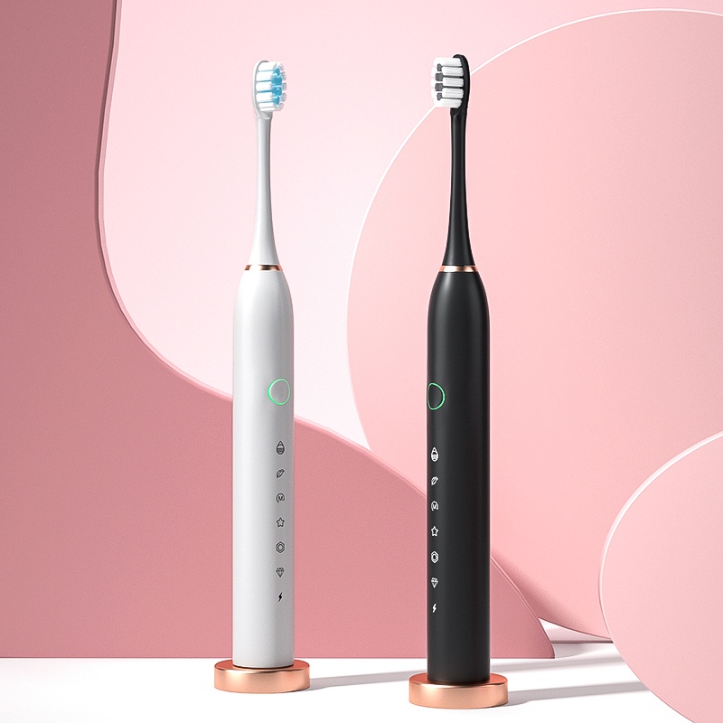 [Hàng mới về] Bàn chải đánh răng điện Sonic X2 pro tự động với lông bàn chải siêu mềm mại