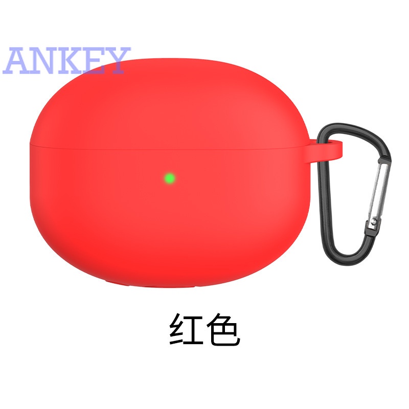 MI FlipBuds Xiaomi Buds 3Pro / 3T Pro / Buds3 Vỏ bảo vệ hộp sạc tai nghe silicon chống sốc chống nước kèm móc cho Xiaomi Buds 3 Pro / 3t Pro / Buds 3 Mi