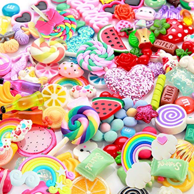 COMBO 50 CHARM NGẪU NHIÊN|SLIME|NGUYÊN LIỆU LÀM SLIME