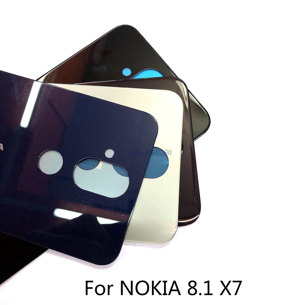 Nắp lưng Nokia 7.1 8.1 X7 giả kính thay thế chuyên dụng dành cho