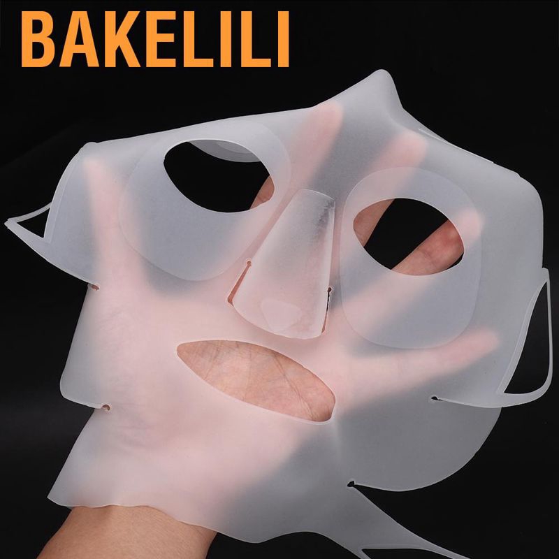 Mặt nạ silicone có dây đeo tay ngăn tinh chất bay hơi