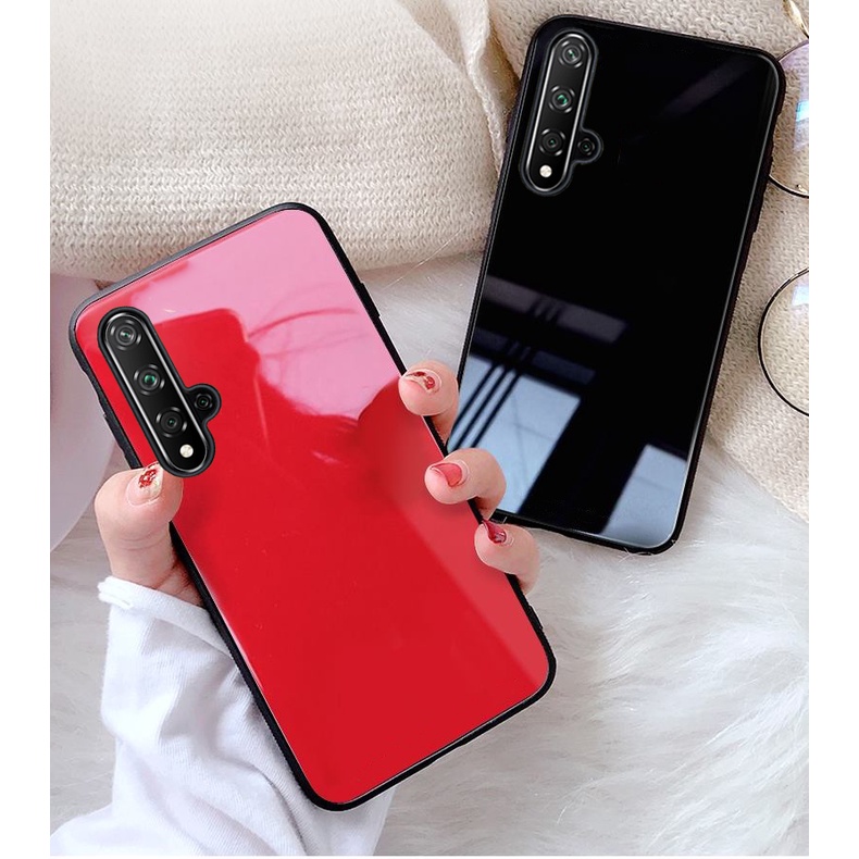 Ốp Lưng HUAWEI NOVA 5T Mặt kính gương sáng bóng cao cấp