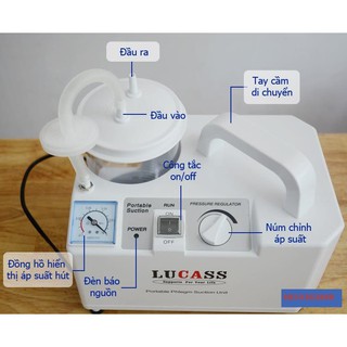 Máy hút dịch lucass SS-6A