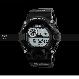 ĐỒNG HỒ NAM SPORT WATCH ĐIỆN TỬ SKMEI K1019 DÂY CAO SU +tặng PIN đồng hồ