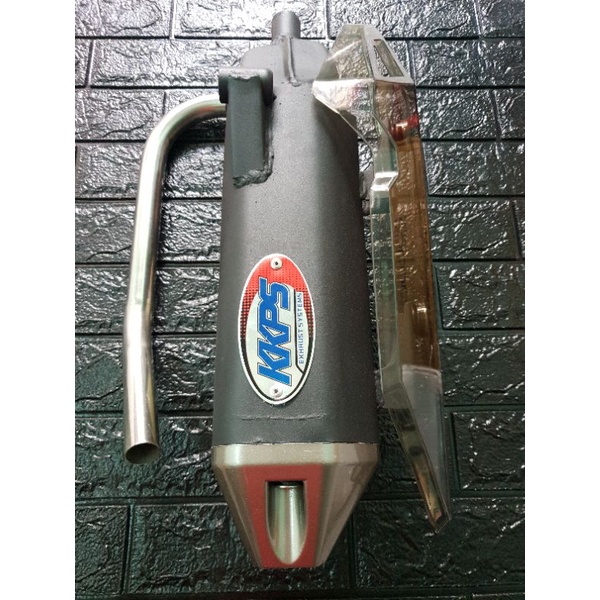 Pô KKPS gồm bát chống nóng (bản cao cấp) cho Vario Air Blade Luvias mio lead click sh lead nouvo.