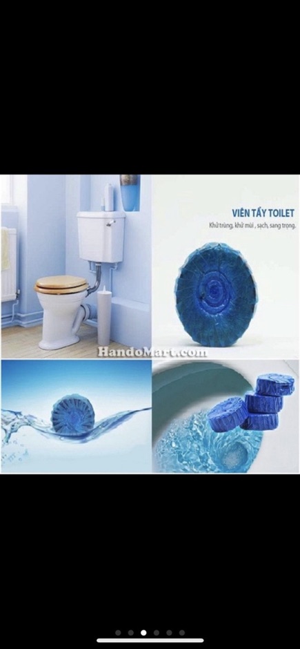 GÓI 10 VIÊN TẨY BỒN CẦU CỦA NHẬT