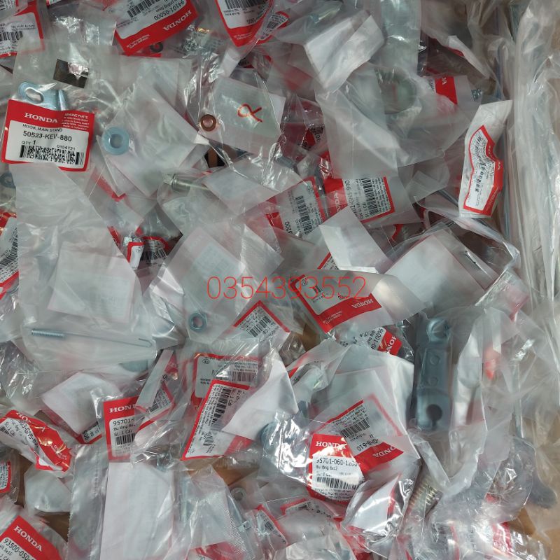 Full bộ ốc wase anpha cũ ~300 chi tiết