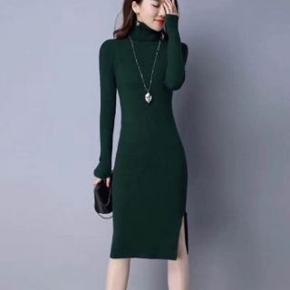 Đầm len dài hàng nhập