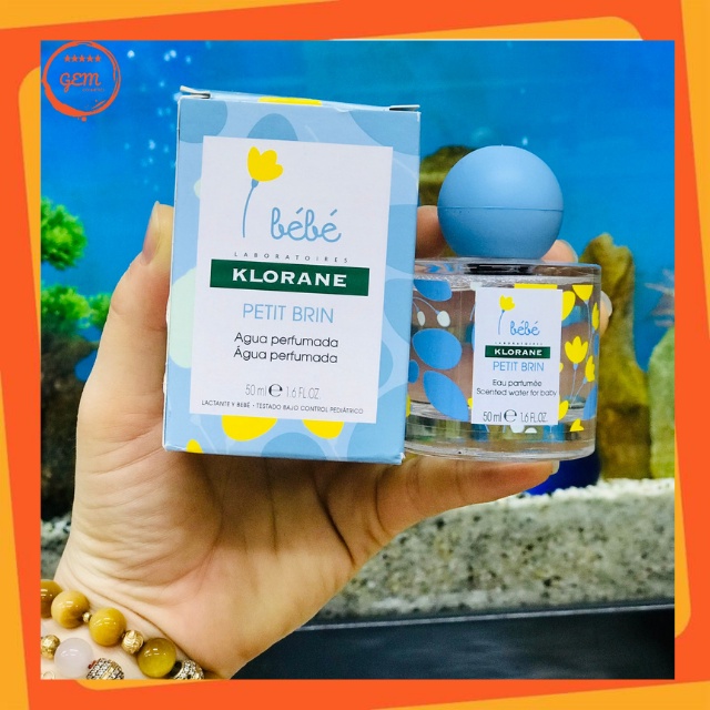 Nước Hoa Trẻ Em Klorane Bebe Chính Hãng Của Pháp 50ml - Gem Official Store