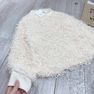 Áo len lông xù nữ 3 màu