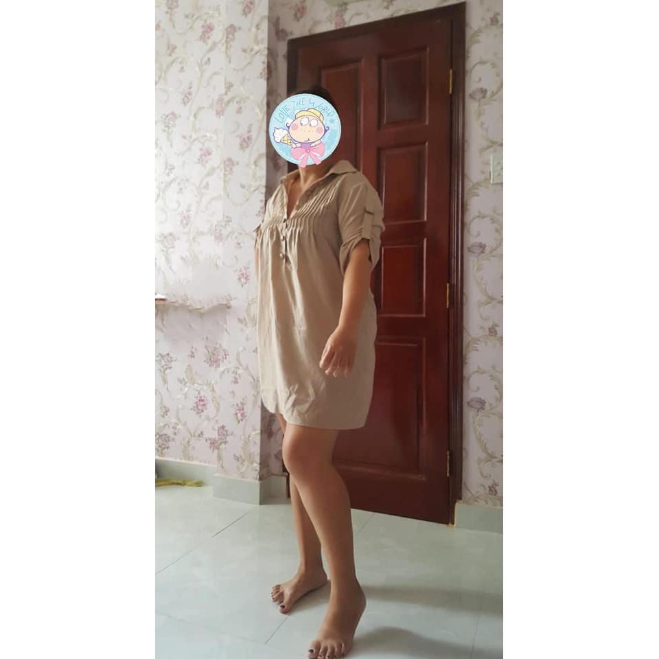 Đầm sơ mi bigsize made in Thailand