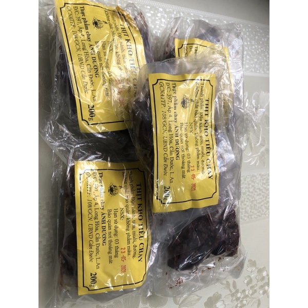 Thịt kho tiêu chay Ánh Dương gói 200gr loại đặt biệt | BigBuy360 - bigbuy360.vn