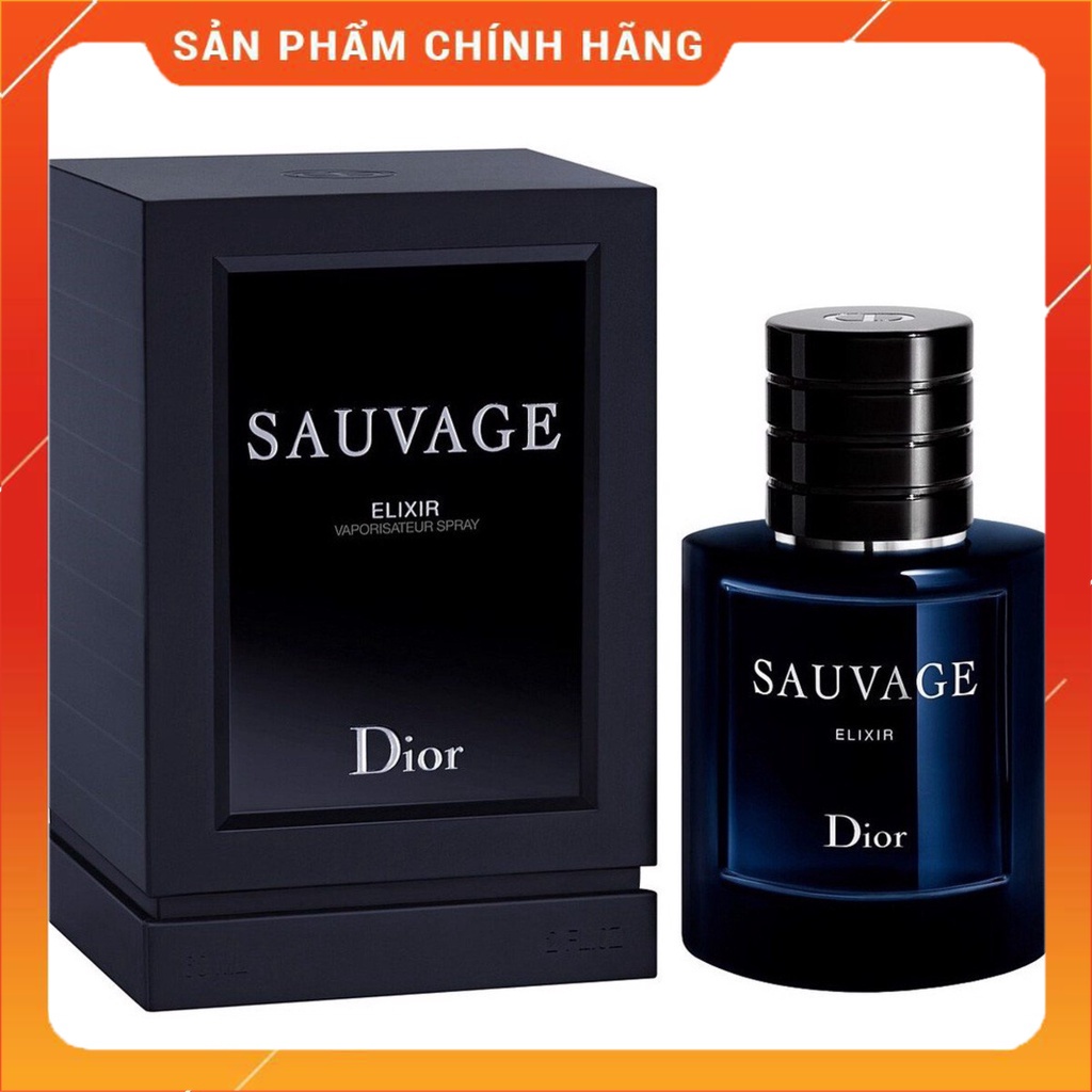 [CHÍNH HÃNG] Nước Hoa Mẫu Mới Dior Sauvage Elixir 60ml