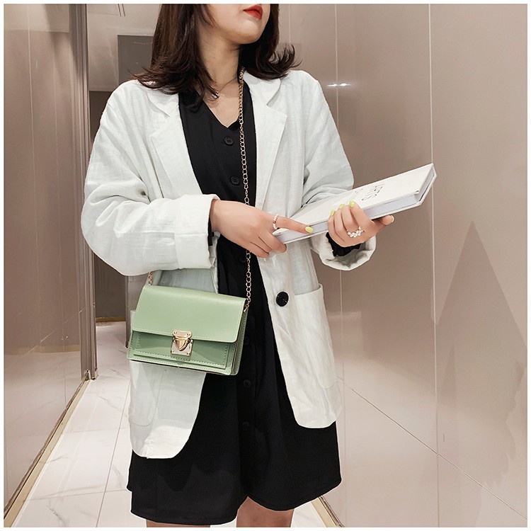 Túi đeo chéo Hàn Quốc nữ đẹp có khóa S3 T101