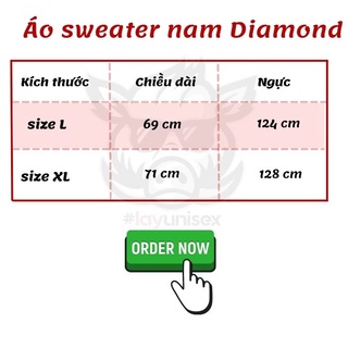 Áo sweater nam Diamond