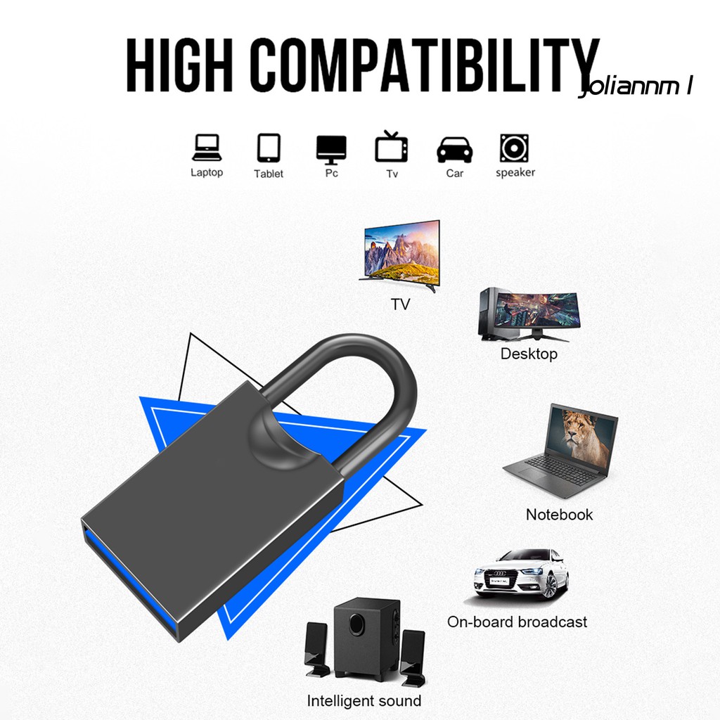 Ổ Đĩa Usb 3.0 Mini Jm 8 / 16 / 32 / 64gb Tốc Độ Cao Bằng Kim Loại | BigBuy360 - bigbuy360.vn