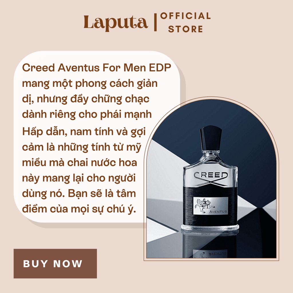 Nước Hoa Nam Creed Aventus For Men EDP Huyền thoại, Mẫu thử 5ml,10ml